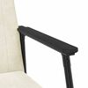 vidaXL fauteuil Cr&egrave;me 59 x 75 x 78 cm Velours