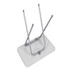 Camp Gear Table de camping pliable Gris Acier