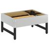 vidaXL Nourrisseur pour oiseaux Argent 80 x 28 x 13.5 cm