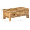 vidaXL Table basse 90x45x35 cm Bois de manguier massif