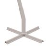 vidaXL Parasol suspendu avec poteau en aluminium 300x300 cm vert
