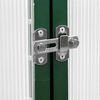 vidaXL Serre avec cadre de base vert 224x169x195 cm aluminium