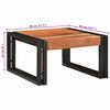 vidaXL &Eacute;tag&egrave;re de salle de bain avec &eacute;tag&egrave;re Marron 40 x 50 x 23 cm