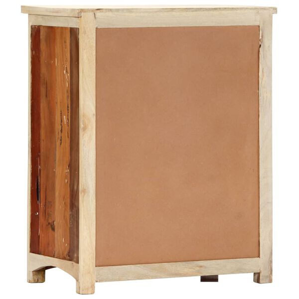 vidaXL Armoire lat&eacute;rale 60 x 30 x 75 cm Bois de r&eacute;cup&eacute;ration massif