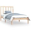 vidaXL Cadre de lit sans matelas bois massif de pin 100x200 cm