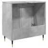 vidaXL Armoire de bain gris béton 58x33x60 cm bois d'ingénierie