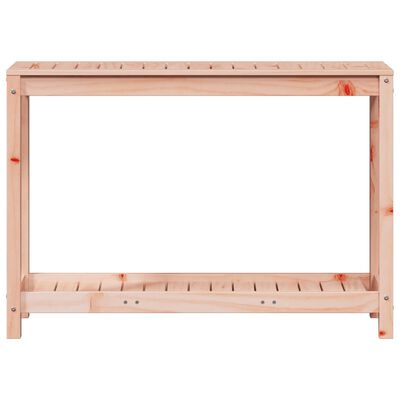 vidaXL Table de rempotage et étagère 108x35x75 cm bois massif douglas
