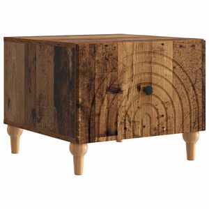 vidaXL Table basse Bois ancien 49 x 50 x 40 cm Bois d'ing&eacute;nierie