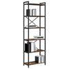 vidaXL &Eacute;tag&egrave;re Ch&ecirc;ne fum&eacute; 40 x 30 x 85 cm Bois d'ing&eacute;nierie