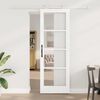 vidaXL Porte coulissante ORKDAL Blanc 73,5 x 211 cm