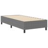 vidaXL Cadre de lit plateforme Gris clair 90 x 190 cm