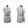 vidaXL Forme de Robe Ajustable F&eacute;minine Gris m Velours
