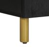 vidaXL Buffet noir 40x33x75 cm bois d'ing&eacute;nierie