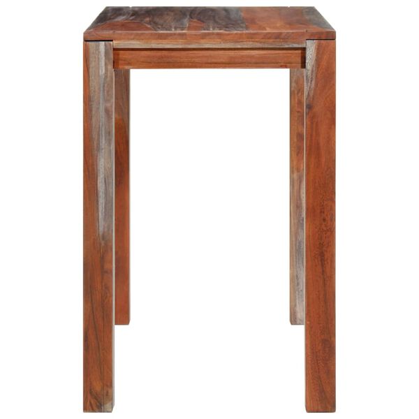 vidaXL Table &agrave; d&icirc;ner 110x50x76 cm Bois d'acacia solide