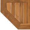vidaXL Dessus de table 60x60x2,5 cm octogonal bois de teck massif