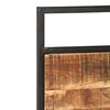 vidaXL Cadre de lit bois de manguier massif brut 200x200 cm