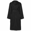 vidaXL Peignoir KINN Noir L Coton