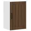 vidaXL Armoire murale de cuisine Lucca ch&ecirc;ne marron bois ing&eacute;nierie