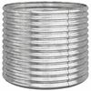 vidaXL Jardini&egrave;re de jardin Acier galvanis&eacute; 80x80x68 cm Argent&eacute;