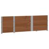vidaXL Jardini&egrave;re marron 150x50 cm bois massif de pin