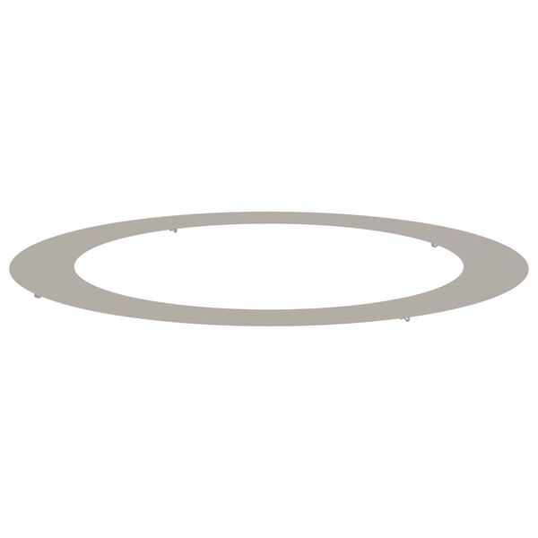 vidaXL adapt&eacute; pour anneaux d'arbre plats 5 pcs Marron &Oslash;90 / 120 cm