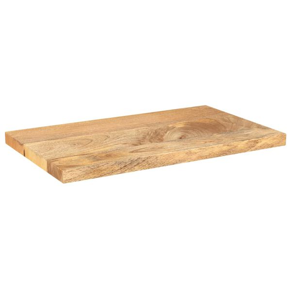 vidaXL Dessus de table 50x20x3,8 cm rectangulaire bois massif manguier