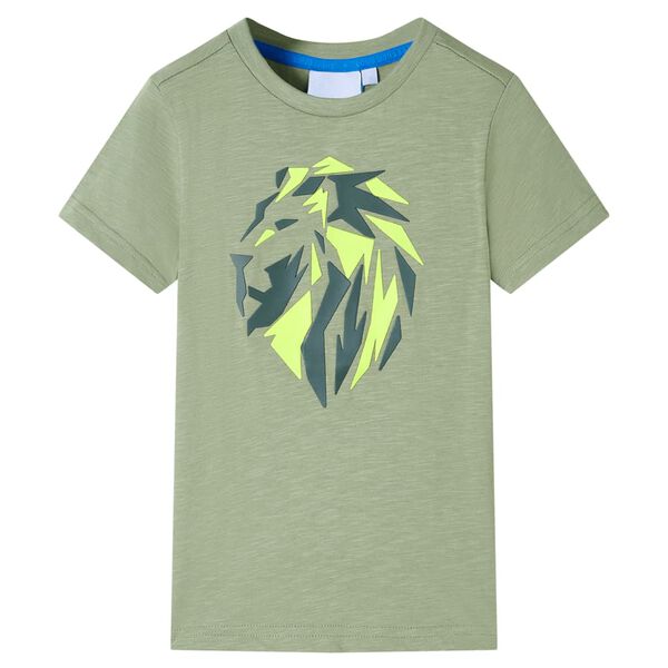 T-shirt pour enfants kaki clair 116