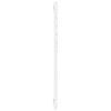 vidaXL T&ecirc;te de lit murale Blanc 126x3x91,5 cm Bois massif de pin