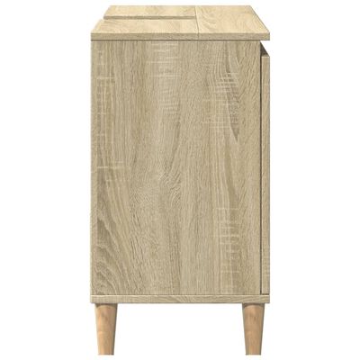 vidaXL Armoire salle de bain chêne sonoma 65x33x60 cm