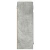 vidaXL Armoire Miroir de Salle de Bain Gris b&eacute;ton 60 x 20 x 60 cm