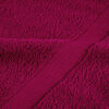 vidaXL Serviette Invit&eacute; SOLUND Bordeaux Coton
