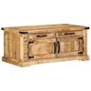 vidaXL Table basse Marron 90 x 50 x 40 cm Bois de mangue massif