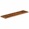 vidaXL Dessus de table 120x30x2,5cm rectangulaire bois massif r&eacute;cup&eacute;r&eacute;