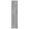 vidaXL Armoire de rangement mince sonoma gris 50x42,5x225 cm