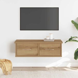 vidaXL Armoire murale ch&ecirc;ne artisanal 60x26x18,5 cm bois d'ing&eacute;nierie