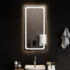 vidaXL Miroir de salle de bain &agrave; LED 50x100 cm