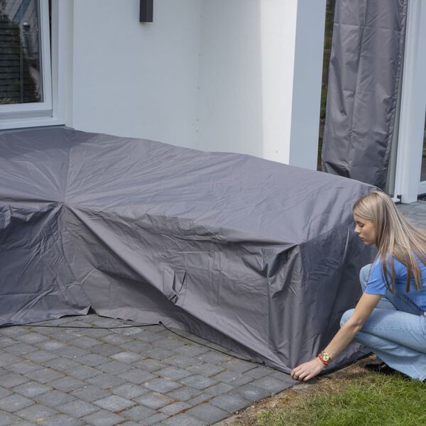 Madison Housse de meubles d'ext&eacute;rieur 235 x 235 x 70 cm Gris