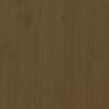 vidaXL Buffet marron miel 74x35x80 cm bois massif de pin