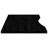 vidaXL Dessus de bureau marron fonc&eacute; bois ch&ecirc;ne massif rectangulaire