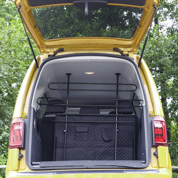 Kerbl Panneau de s&eacute;curit&eacute; auto animaux de compagnie 75-110 cm Noir
