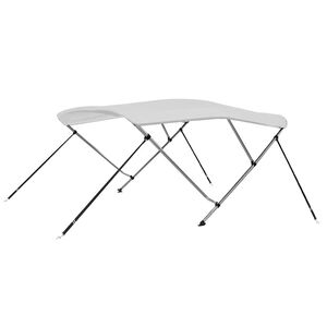 vidaXL Auvent bimini &agrave; 3 arceaux Blanc 183x160x137 cm