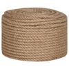 vidaXL Corde 100 % jute 14 mm 100 m