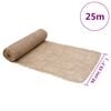 vidaXL Rouleau de jute 0,5x25 m 100 % jute 200 g/m&sup2;