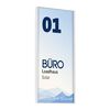 MOEDEL Plaques de porte Kairo Easy 7,5x14,9x1 cm Blanc 5 pcs