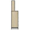 vidaXL Ensemble de meubles de salle de bain 3 pcs ch&ecirc;ne sonoma