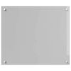 vidaXL Protection de cuisine 2 pcs Gris clair 70 x 60 cm verre tremp&eacute;