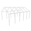 vidaXL Cadre en acier pour tente de f&ecirc;te 10 x 5 m