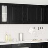 vidaXL Armoire de cuisine Kalmar 2 pcs Ch&ecirc;ne noir 50 x 31 x 60 cm