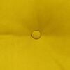 vidaXL Coussin de Dos Jaune 180 x 24 x 50 cm Velours