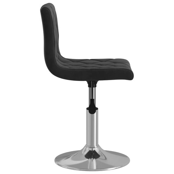 vidaXL Tabouret de bar Noir Velours